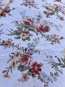 Ralph Lauren Home-Petticoat Floral King Spannbettlaken Baumwolle Landhaus Country Vintage - Bild 1 von 9
