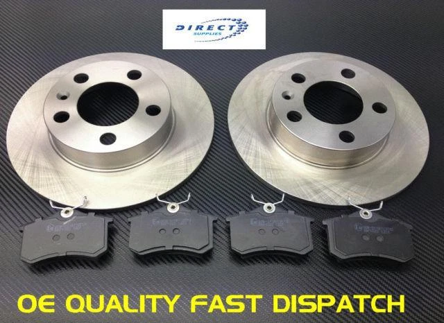 DISCOS Y PASTILLAS FRENO TRASERO SEAT CORDOBA IBIZA LEON TOLEDO 1998-2005 Foto 1 de 1