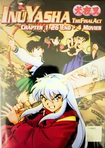Anime DVD Inuyasha The Final Act + 4 Movie Complete Series English Dub FREE SHIP - Imagen 1 de 5