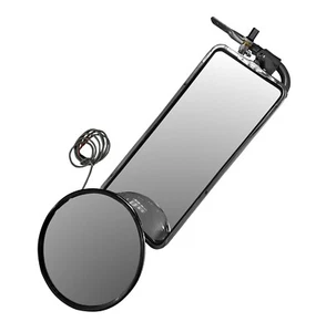 QSC Heated Door Mirrors Right Side for Peterbilt 335 340 357 382 385 386 325 330 - Picture 1 of 5