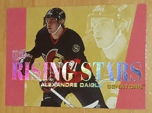 ALEXANDRE DAIGLE - 1995-96 Fleer Ultra Hockey - Rising Stars #2 of 10 - Picture 1 of 2