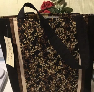 New 124 Fiji Tote, Finished Ready To Use, 12”T, 16”W, 4” Deep, 13” W At Base, - Picture 1 of 2
