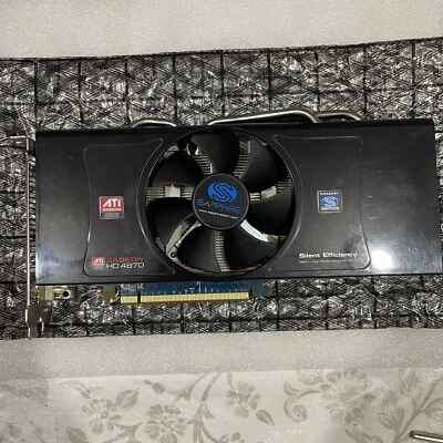 Sapphire ATI Radeon HD 4870 1GB GDDR5 Dual DVI Video Card GPU 288-20E85-130SA - Image 1 of 4
