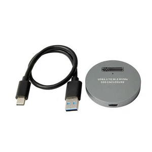 New USB3.1 Type C To PCI-E SSD M.2 NVME Enclosure External Reader Converter- - Afbeelding 1 van 8