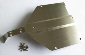 Stainless Steel Chassis Protect Armor Skid Plate For 1/10 Losi Baja Rock Rey 1PC - Picture 1 of 1