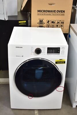 Samsung DV22K6800EW 24 дюйма белая электрическая сушилка с фронтальной загрузкой #131472 BFSALE - Изображение 1 из 4