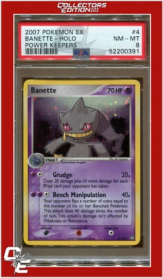 EX Power Keepers 4 Banette Holo PSA 8 - Image 1 of 2