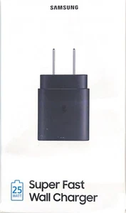 Samsung 25W USB-C Super Fast Charging Wall Charger - Black - Picture 1 of 4