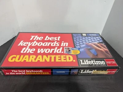 Vintage KeyTronic Lifetime Series Keyboard LT Classic  NEW SEALED. - Image 1 of 2