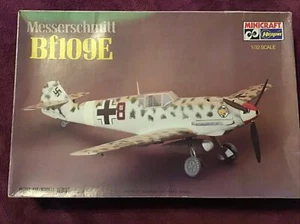 Vintage 1/32 Hasegawa Minicraft Messerschmitt Bf 109E WWII German Fighter - Picture 1 of 5