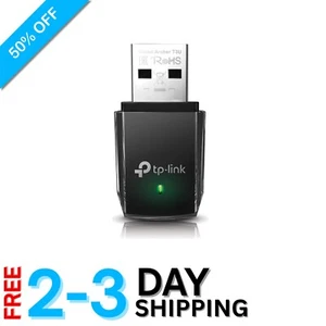 Archer T3U - AC1300 USB WiFi Dongle for Fast 2.4G/5G Connectivity on Any Device - Picture 1 of 8