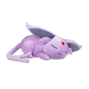 Peluche Espeon Dormir con Etiqueta Suyasuya Pokemon Center Japón Original 2017 54CM - Imagen 1 de 12