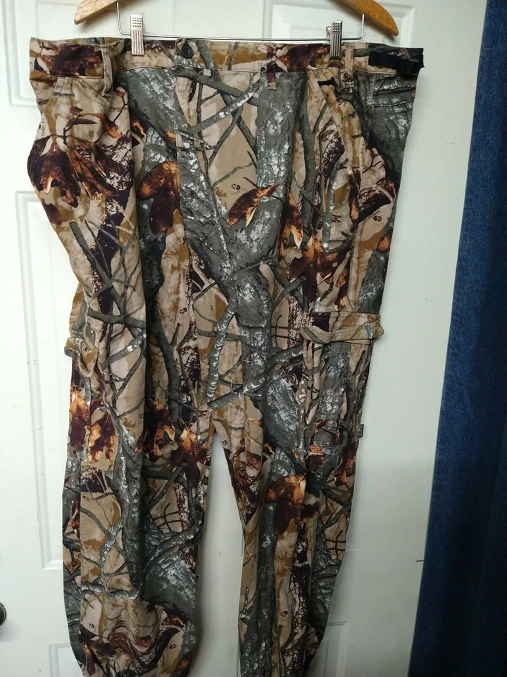 Outfitters Ridge Camo Drawstring Cuff Cargo Pants Mens Size XXLarge (44-46) - Image 1 of 4