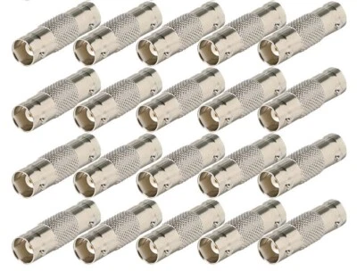 20 BNC Connectors Female to Female Coupler Barrel Connector for Security CCTV - Image 1 of 4