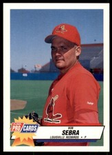 1993 Fleer ProCards Bob Sebra Louisville Redbirds #213