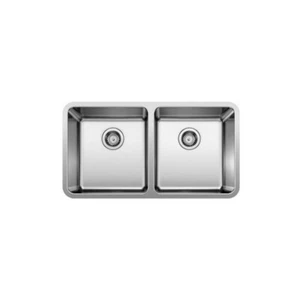 KEENeStore Double Bowl Undermount Kitchen Sink - Picture 1 of 14