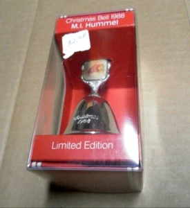 M.J. Hummel 1988 Weihnachtsglocke versilbert Limited Edition - Bild 1 von 7