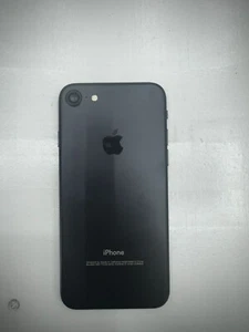 NEW iPhone 7 Complete Fully Assembled Back Cover Housing with Parts Black - Bild 1 von 2
