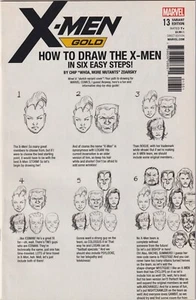 X-Men Gold #13 (2017) - Chip Zdarsky How-To-Draw variant - NM - Picture 1 of 2