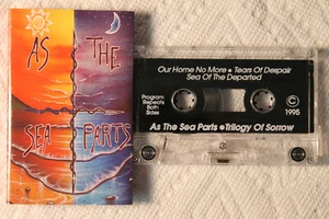 As The Sea Parts - Trilogy Of Sorrow US orig' private cassette DEATH DOOM metal - Picture 1 of 1