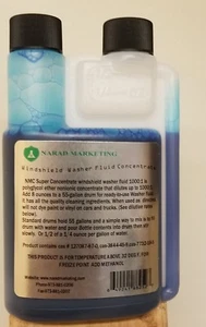 Concentrate windshield washer fluid makes 64 gallons - Picture 1 of 2