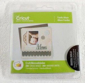 Cricut Family Album Cartridge - 350 Unique Images - Picture 1 of 11