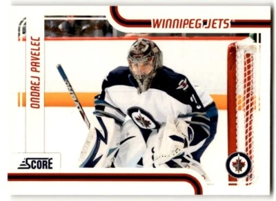 Ondrej Pavelec 2011-12 Score Glossy #484 Winnipeg Jets - Image 1 of 2