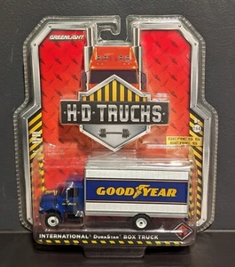 Greenlight 2016 - HD Trucks - International DuraStar Box Truck Goodyear SEALED - Picture 1 of 5