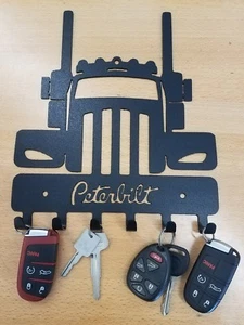 Peterbilt Llavero Llavero Metal Arte Pared Plasma Corte Decoración Juego de Regalo - Imagen 1 de 1