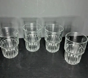 Libbey DuraTuff Everest Whiskey Old Fashion Rocks Glasses Set of 4 - Picture 1 of 4