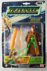 VINTAGE 1996 HIGHLANDER THE ANIMATED SERIES QUENTIN FIGURE PRIME TIME NEW ! - Picture 1 of 9