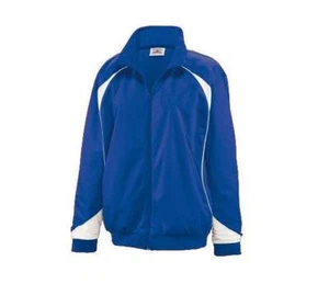 NEW TEAMWORK 8331-15 YOUTH PRIME WARMUP JACKET ROYAL/WHITE - Picture 1 of 1