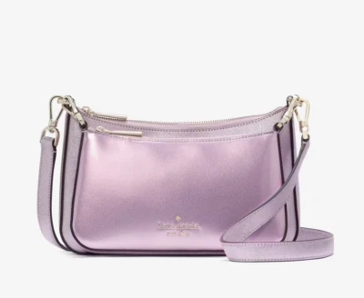 Kate Spade Duet Patent Crossbody Duo Purse KJ000 Quartz Pink - 2 Bags in 1! - Image 1 of 4