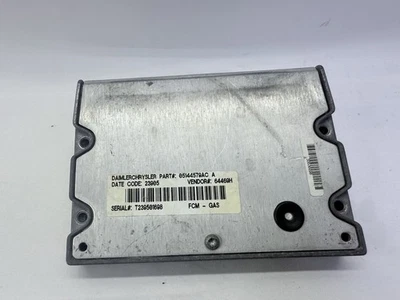 2006 2007 Caravan Voyager Town Country Front Body Control Unit Module 05144579AC - Image 1 of 3