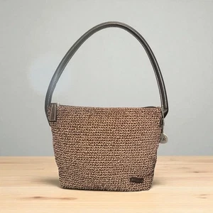 The Sak Elliot Lucca Purse Brown Boucle Crochet Pasadena Shoulder Bag 8551 Tote - Picture 1 of 6