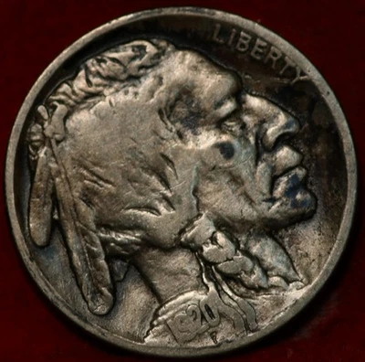 1920-D Denver Mint Buffalo Nickel - Image 1 of 2