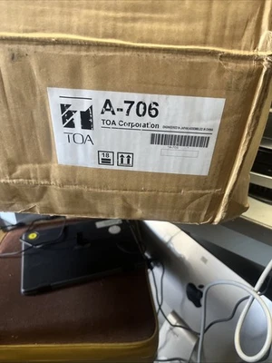 TOA 700 Series Amplifier Model A-706 Open Box - Image 1 of 4