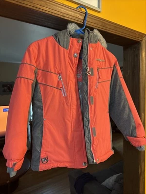 ZERO XPOSUR ZEROXPOSUR девочек лыж зимнее пальто размер S 7/8 розовый - отличном состоянии - Изображение 1 из 4