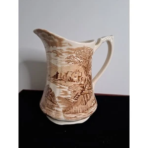 Alfred Meakin Staffordshire Pitcher 7 1/4” - Picture 1 of 11