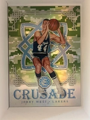 2016-17 Panini Excalibur - Crusade Jerry West #84 Camo - Image 1 of 2