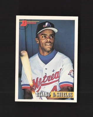 1993 Bowman #424 Delino DeShields Montreal Expos MM - Image 1 of 2