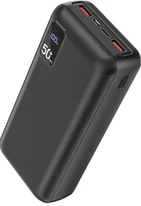 Power Bank 50000mAh 22.5W Fast Charging Portable Charger USB-C Quick Charge - Picture 1 of 3