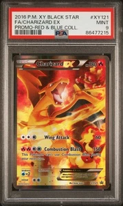 2016 Pokemon Black Star Promo XY121 Charizard ex PSA 9 - Picture 1 of 3