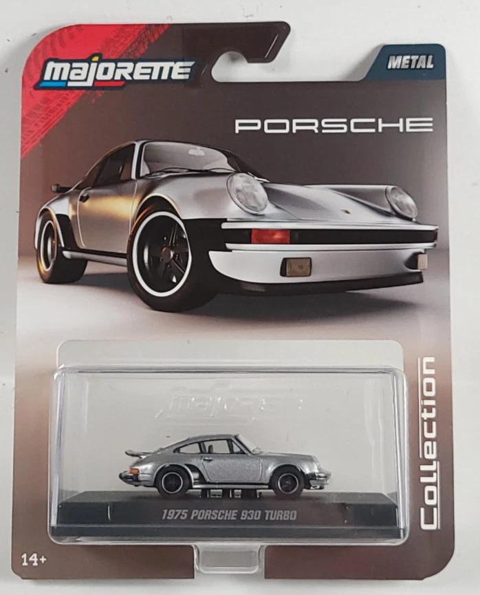 Porsche 930 Turbo 1975 Majorette plateado Foto 1 de 1