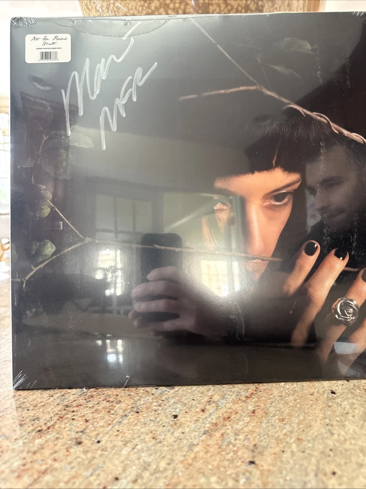 Not For Radio Melt Frosted Green Signed Vinyl Maria Zardoya (The Marias) Solo