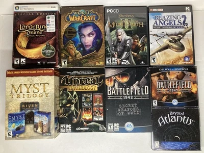 Bundle Lot Of 13 Early 2000s PC Games In Cases Some Sealed - Image 1 of 4