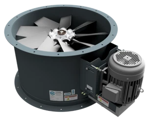 30" Dia Tube Axial Fan - 3Hp - 3Ph - 12,500 CFM - Free Shipping - Picture 1 of 2