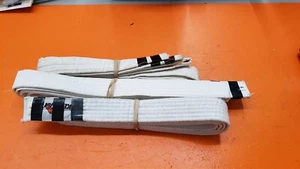 ⭐️⭐️⭐️⭐️⭐️ 3 Tigerkralle Kampfsport Uniform Rangliste Gürtel weiß  - Bild 1 von 4