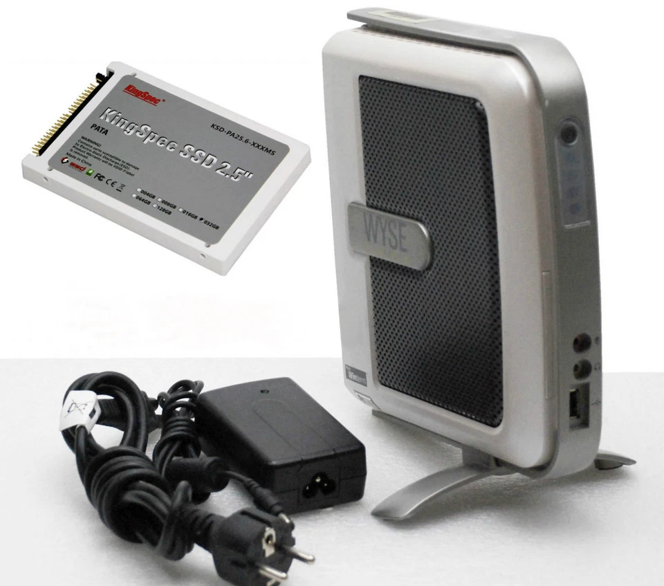 Mini-Pc Computer For Windows XP 2000 32gb SSD 512mb 1GHZ 2x RS-232 Parallel USB - Image 1 of 1