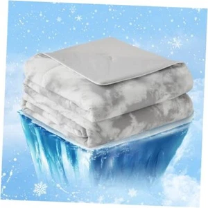 Cooling Comforter Queen Size, Cooling Blankets for Queen(90"*90") Tie Dye Grey - Picture 1 of 8